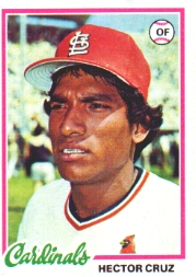 1978 Topps Baseball Cards      257     Hector Cruz